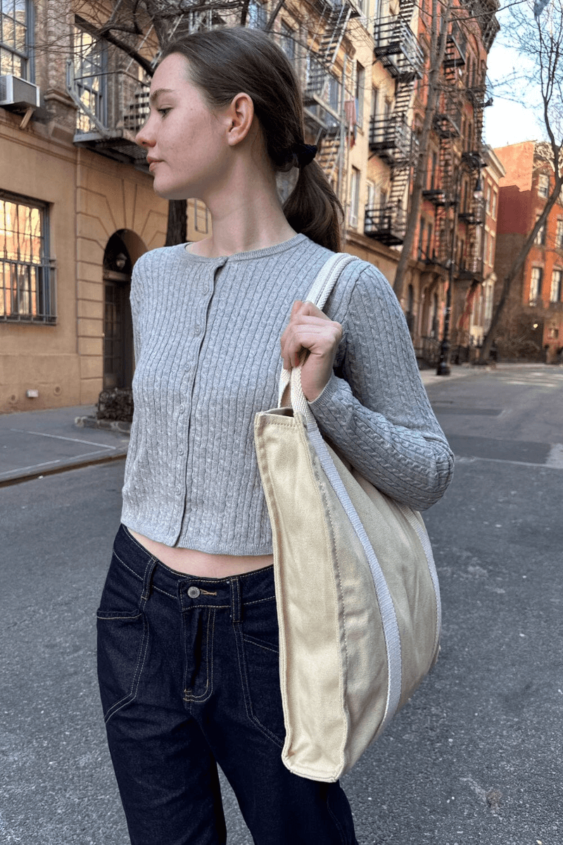 Brandy Melville Tote Bag Ivory