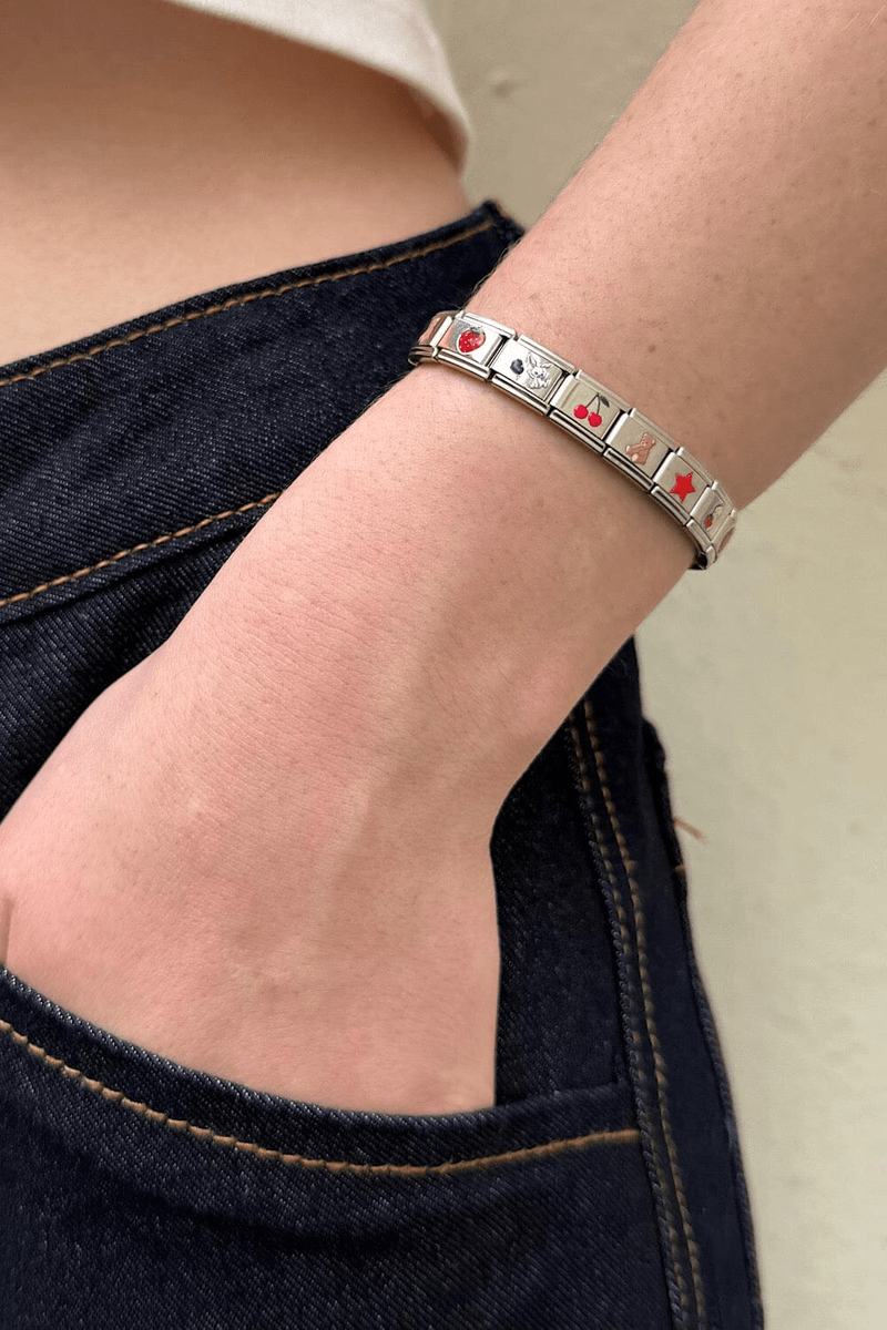 Brandy Melville Stainless Steel Bracelet Silver