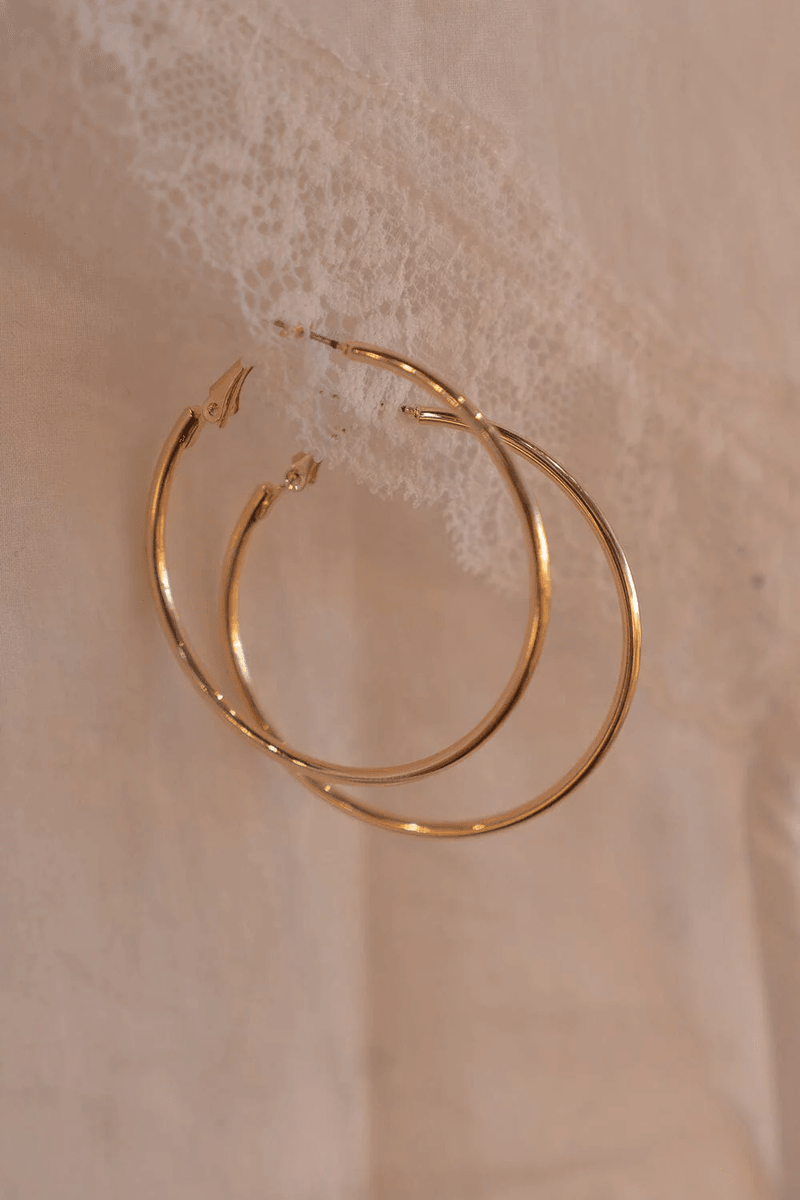 Brandy Melville Hoop Earrings Gold