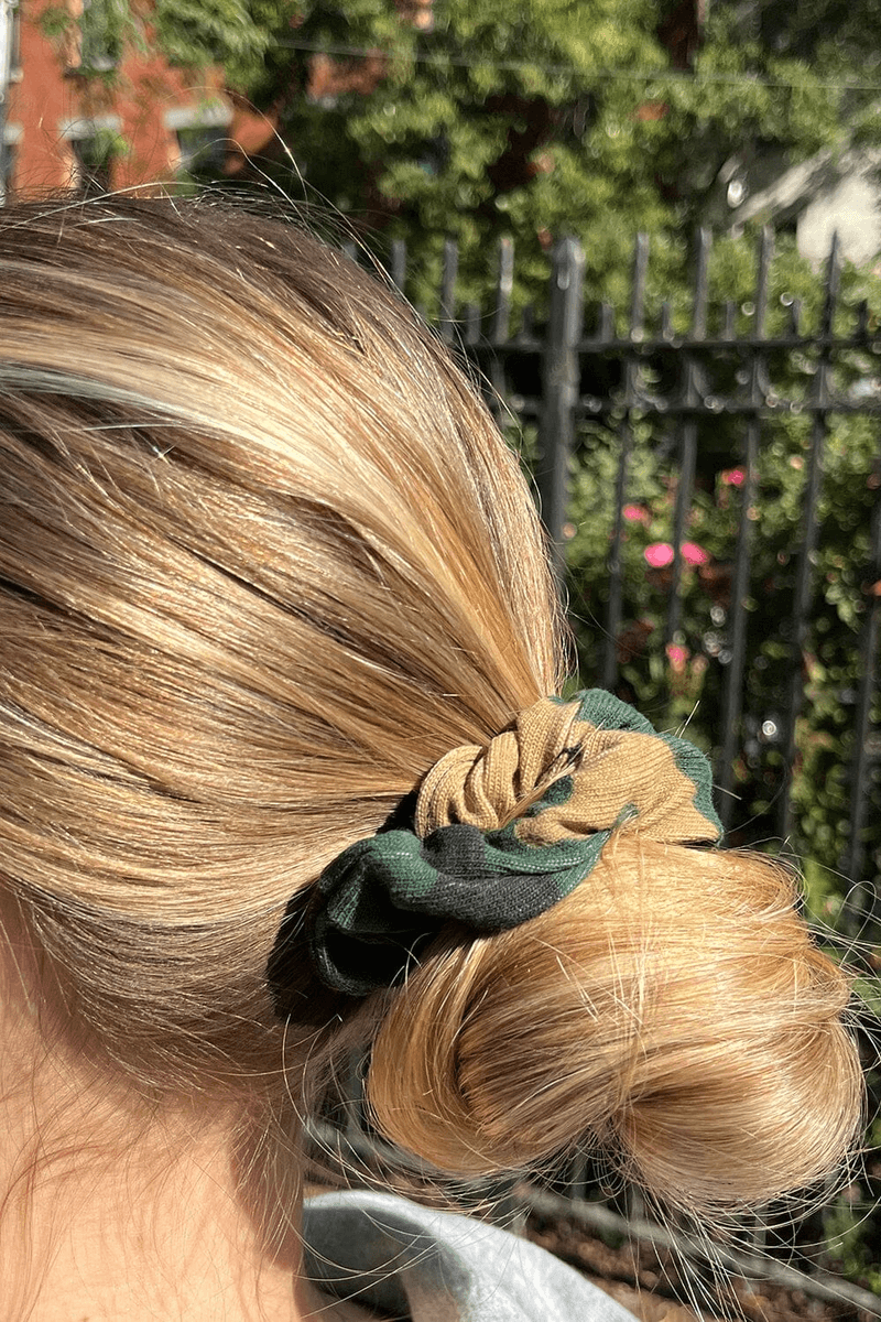 Brandy Melville Camo Scrunchie Camouflage