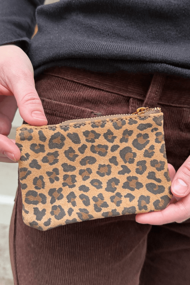 Brandy Melville Leopard Coin Purse Leopard