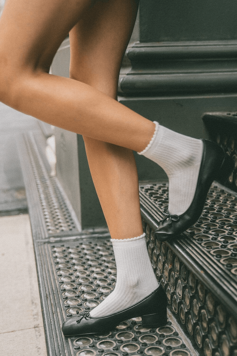 Brandy Melville White Socks White