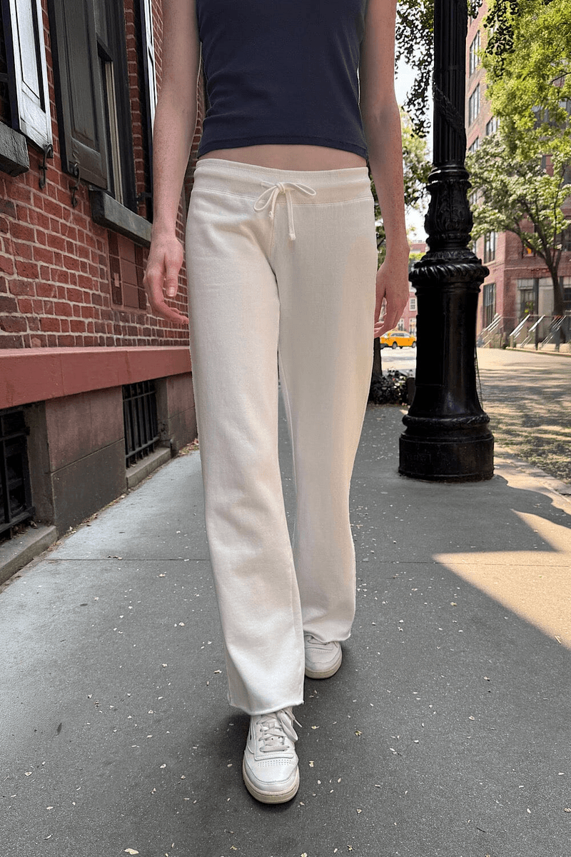 Brandy Melville Hilary Celana Yoga Putih