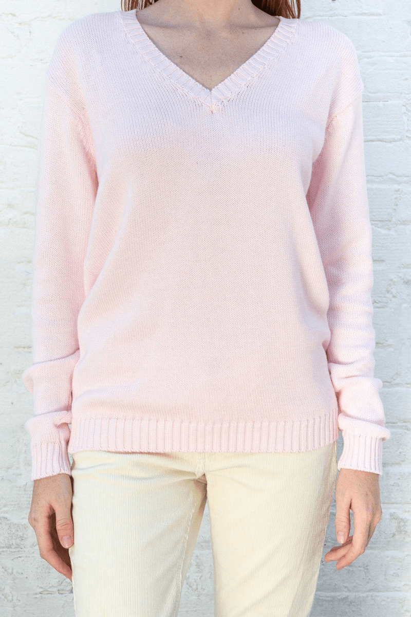 Brandy Melville Macie Sweater Pastel Pink (jangan Aktifkan) Ok