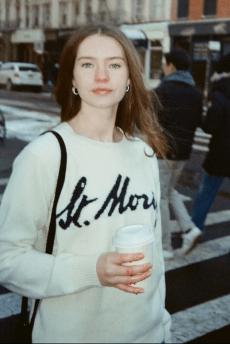 Brandy Melville Sweater Beige Martha St.moritz