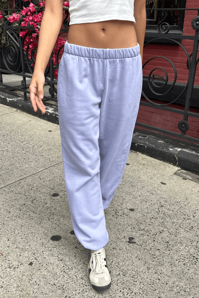 Brandy Melville Rosa Sweatpants Lyseblå
