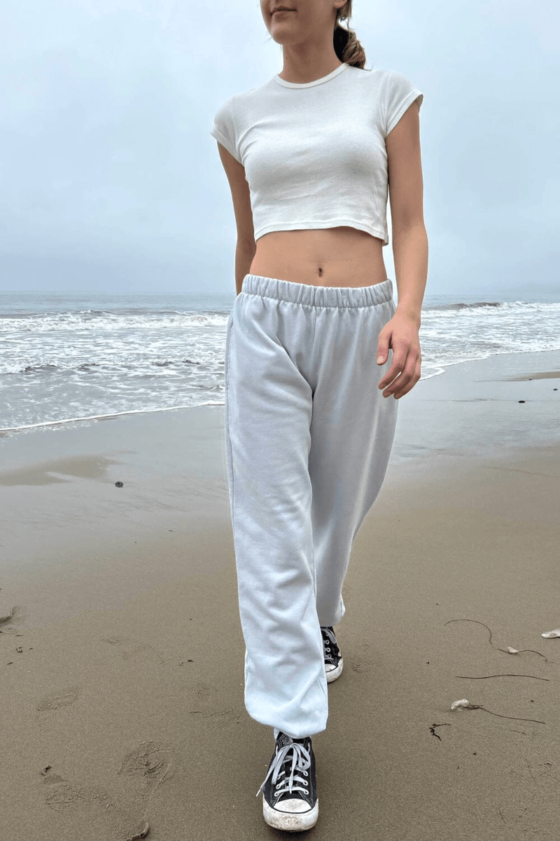 Brandy Melville Rosa Sweatpants Baby Blue