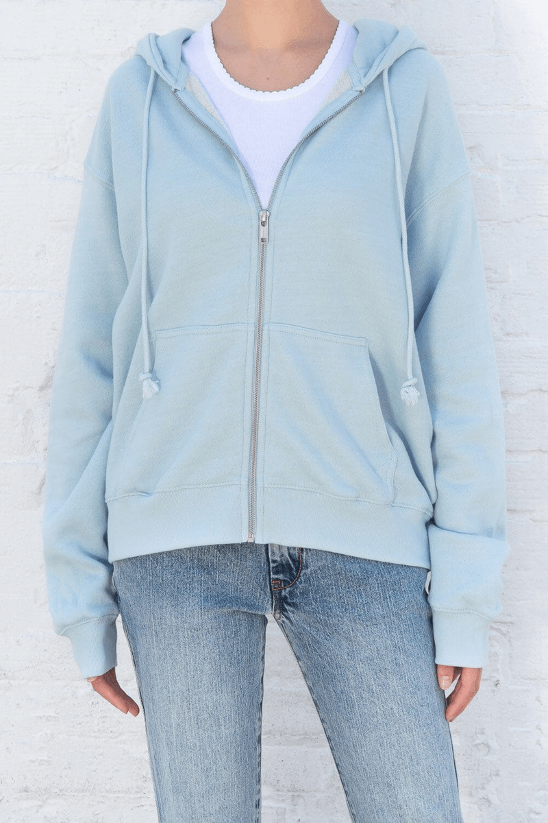 Brandy Melville Christy Hoodie Cijan
