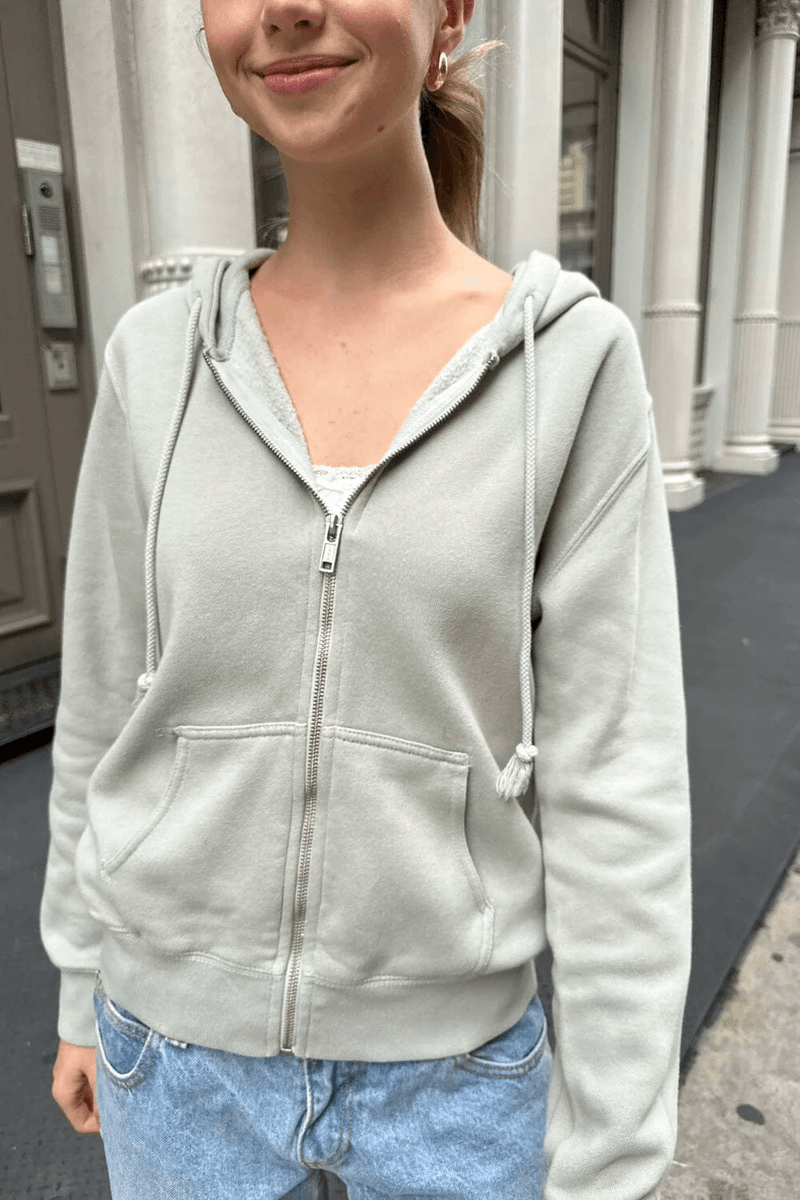 Brandy Melville Christy Hoodie Biru Muda Hijau (jangan Aktifkan) Ok