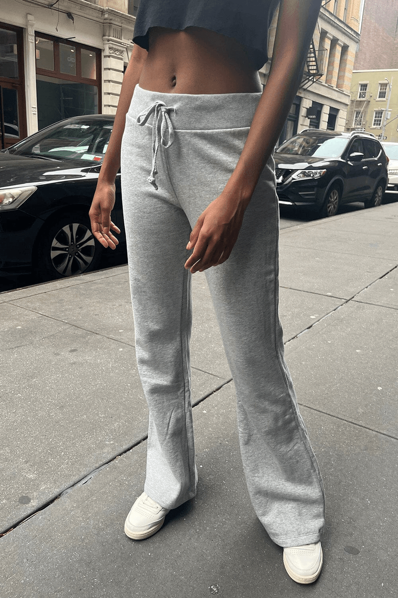 Brandy Melville Hilary Bløde Yoga Bukser Heather Grey (aktiver Ikke) Ok