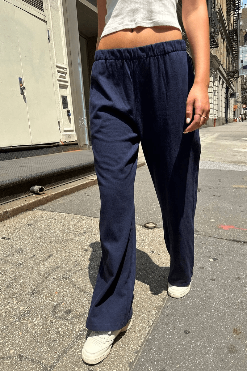 Brandy Melville Anastasia Eşofman Altı Klasik Lacivert