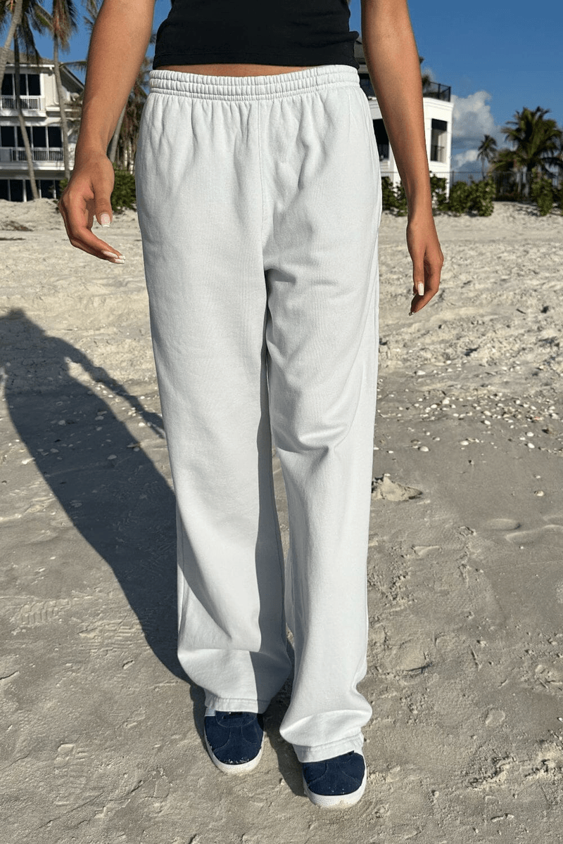 Brandy Melville Anastasia Związane Dresy Jasnoniebieskie