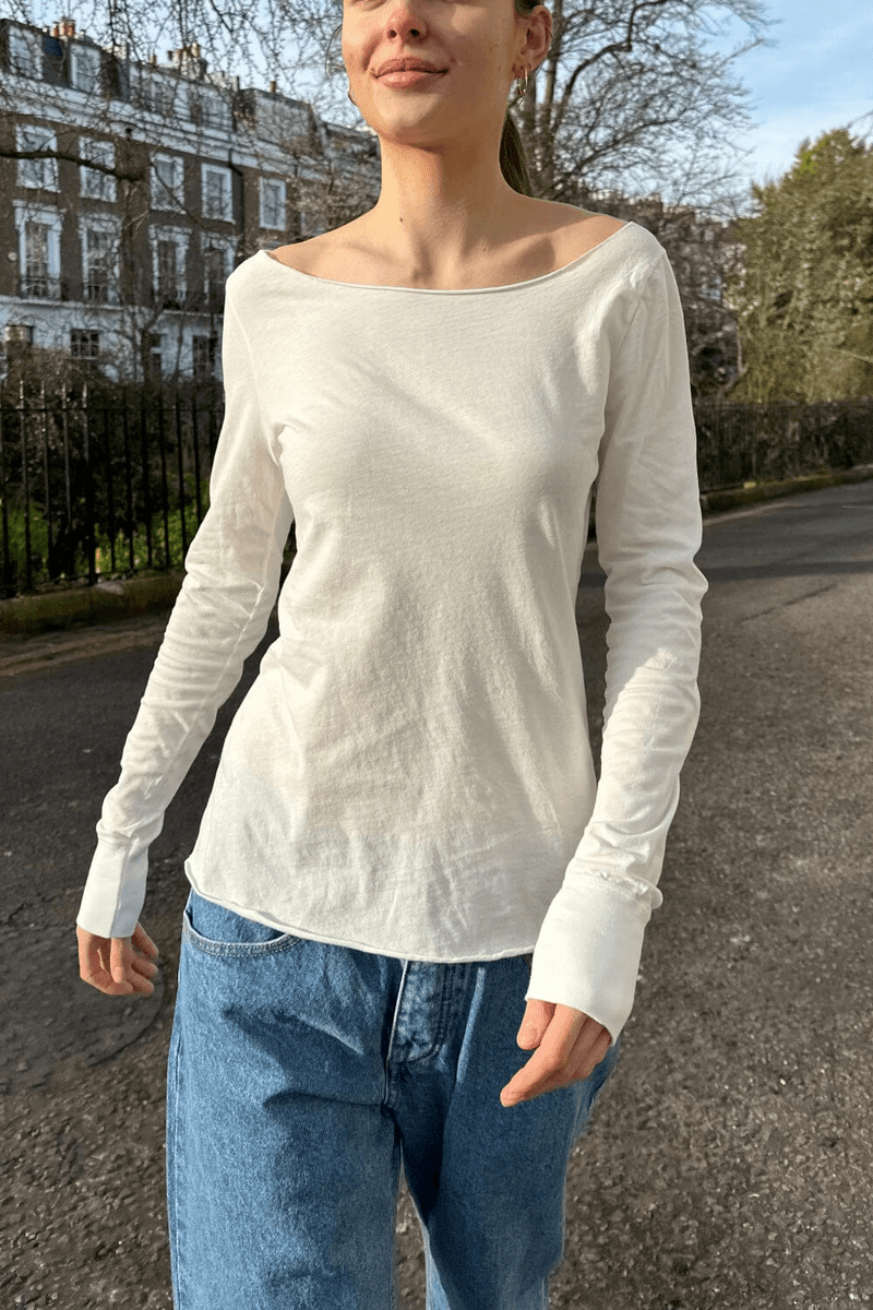 Brandy Melville Top Karen Blanc