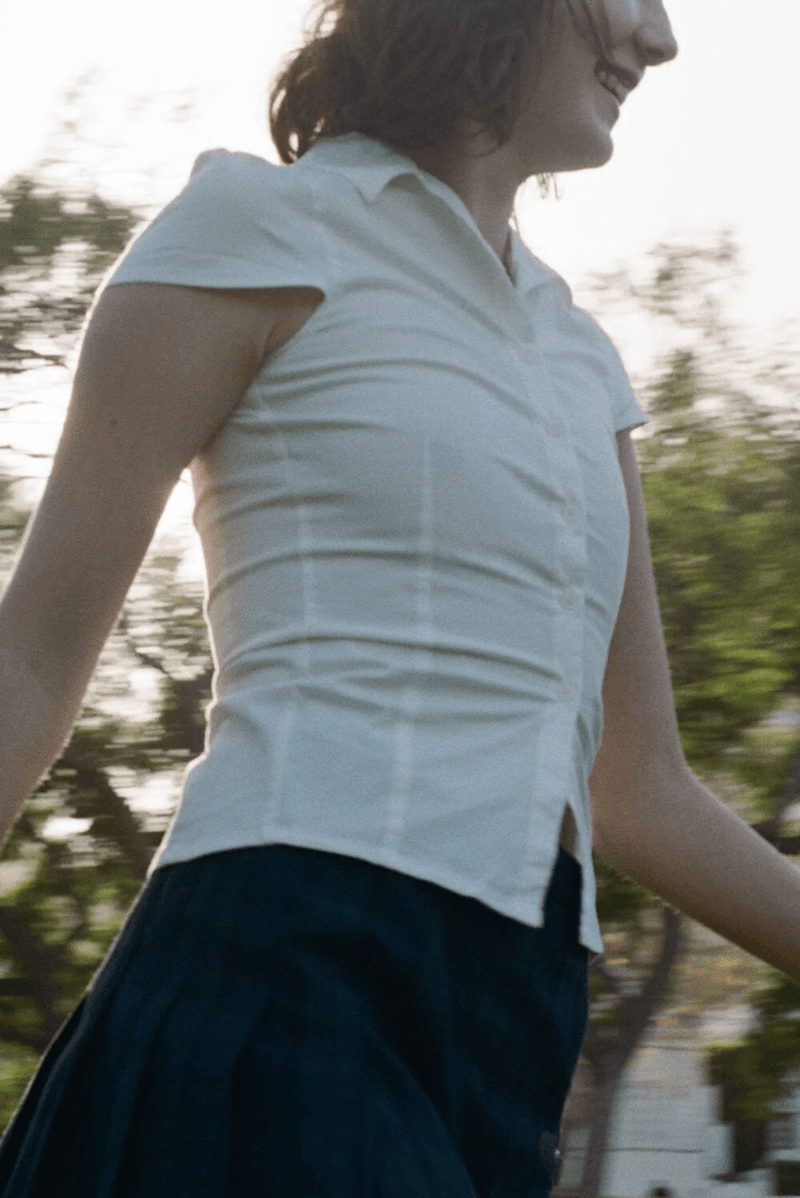 Brandy Melville Rue Top Putih