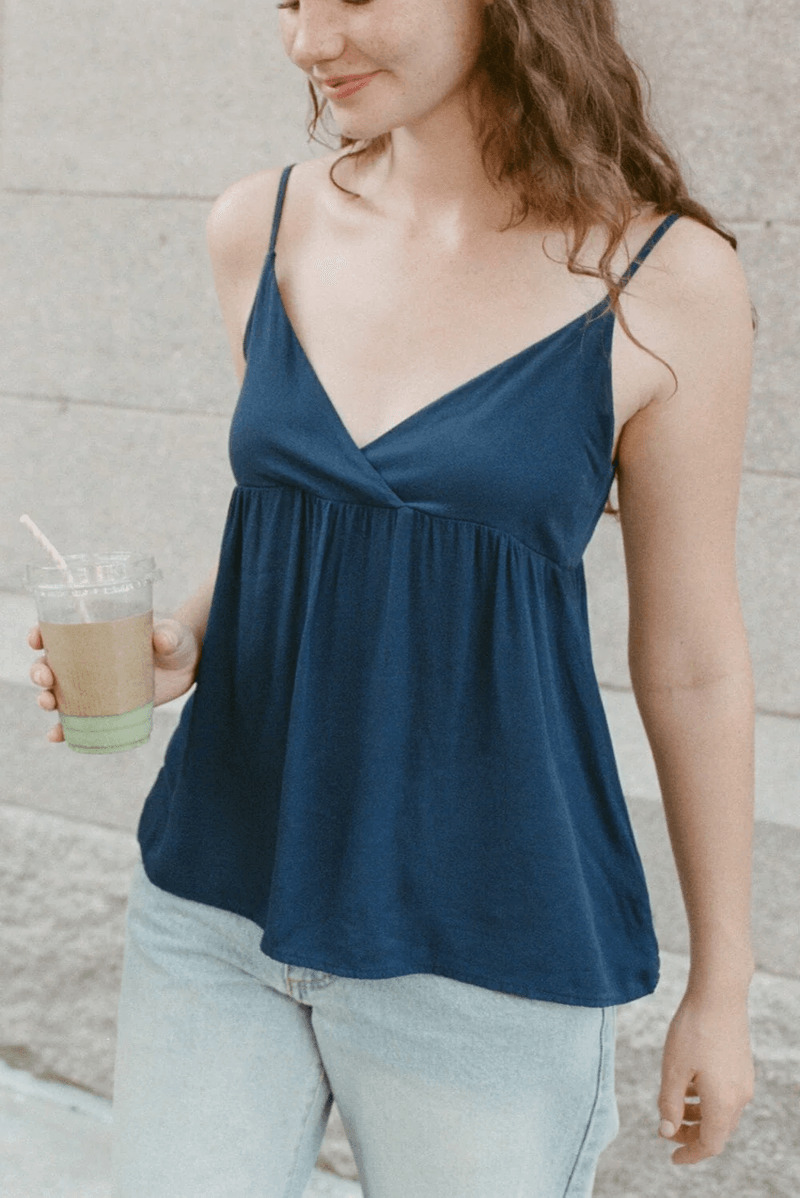 Brandy Melville Edith Tank Marineblå