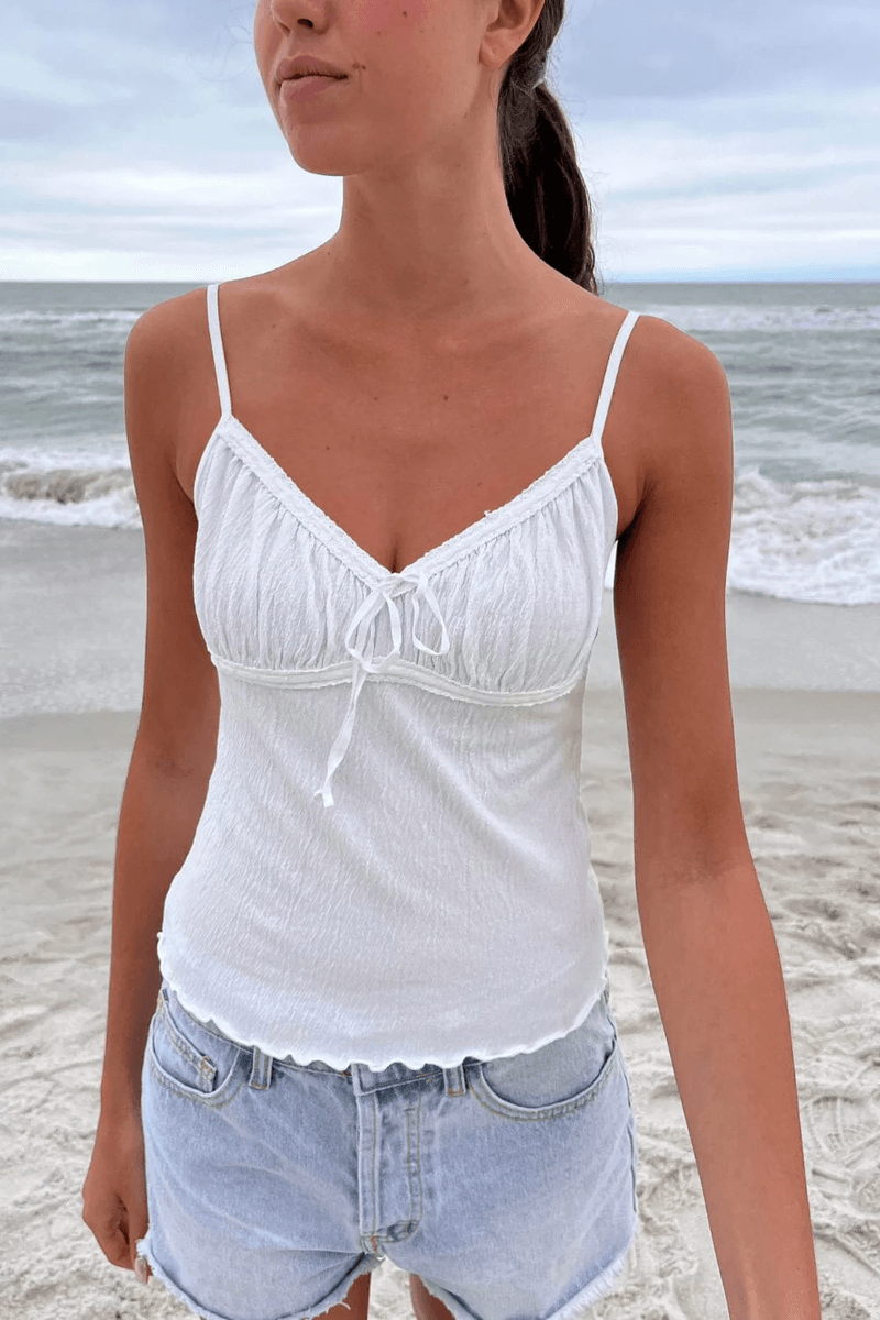 Brandy Melville Arden Tank Biela