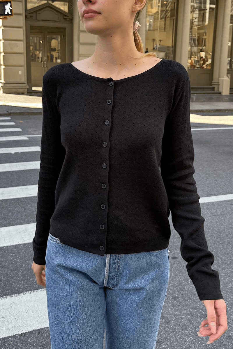 بلوز چشمی آتلیا برند ملویل مشکی