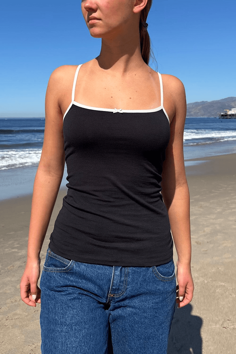 Brandy Melville Helena Tank Black