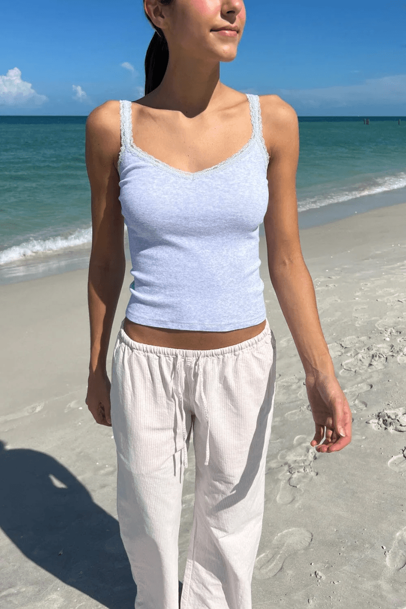 Brandy Melville Honor Tank Perak Terang
