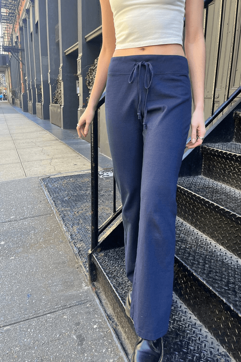 Brandy Melville Hilary Yoga Pantolonları Lacivert