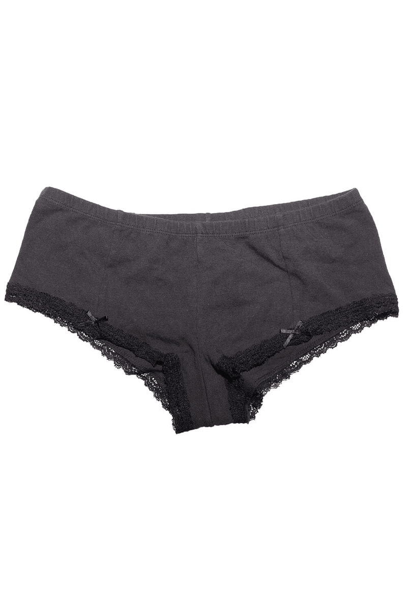 Brandy Melville Krajkové Hipster Spodní Prádlo černé