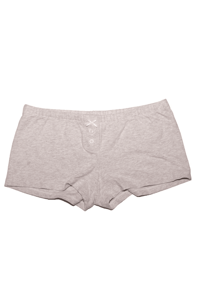 Brandy Melville Fiyonk Boxer Iç çamaşırı Heather Gri