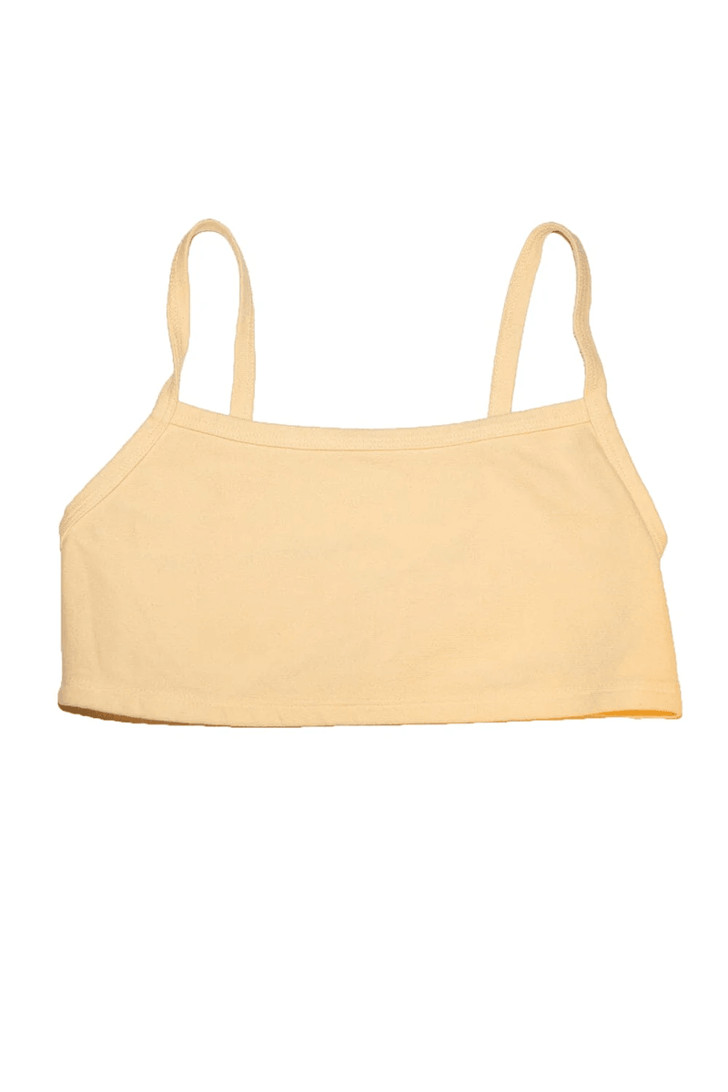 Brandy Melville Isla Débardeur Jaune Pastel